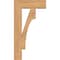 Ekena Millwork Westlake Block Smooth Bracket, Western Red Cedar, 3 1/2"W x 14"D x 26"H BKT04X14X26WTL05SWR - alternate 3